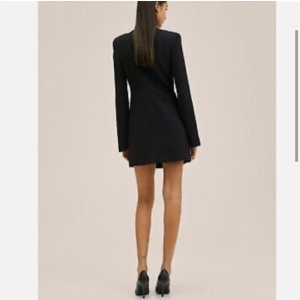 NEW NWT Jason Wu black Blazer Dress size large - Picture 3 of 6